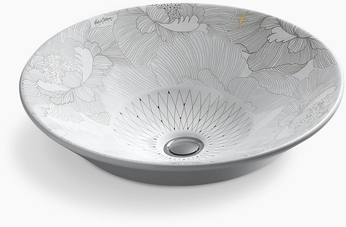 K-14223-SMC-0 Накладная раковина на столешницу  прямоугольная Kohler 