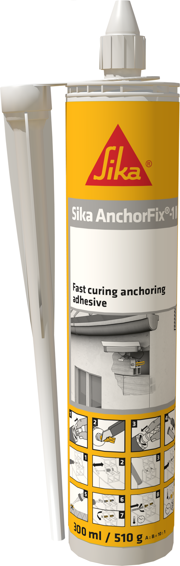 90263670 Химический анкер AnchorFix-1, 300 мл STLM-0154664 SIKA