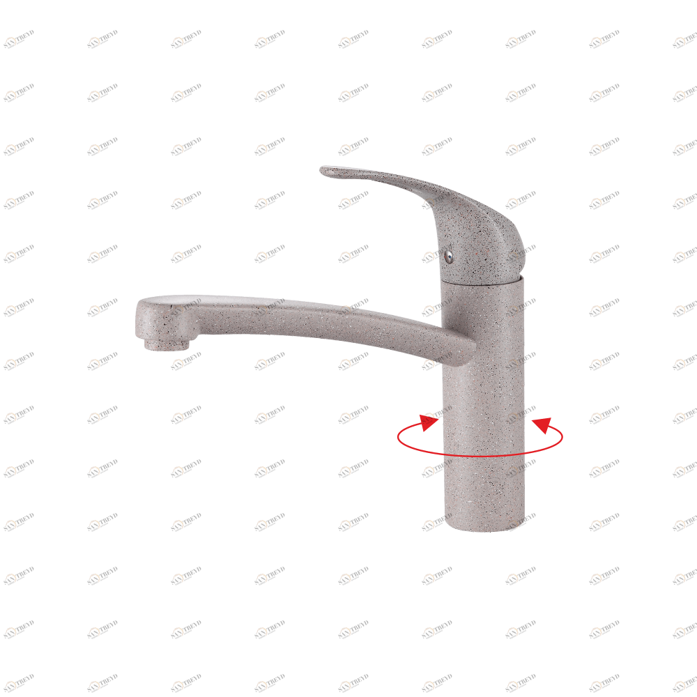 GZ 16024А Смеситель для кухни однорычажный Ganzer Песочный Ganzer Германия 13977