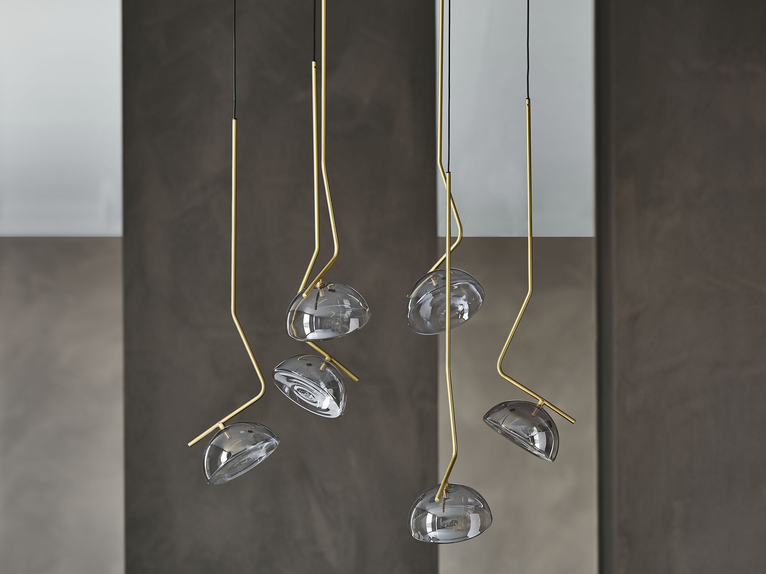 Латунь и Кристалл подвесной светильник Cattelan italia ARCH-00019151