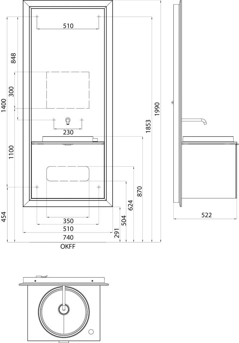 Emco Bad Тумба под умывальник с зеркалом Touch sun-id-1416551 - Вид №18