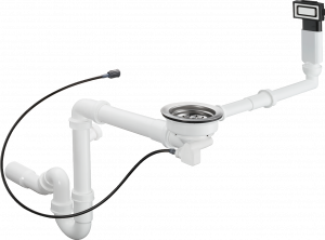 43941800 D14-12 Автоматический слив и перелив для одной чаши Select Hansgrohe