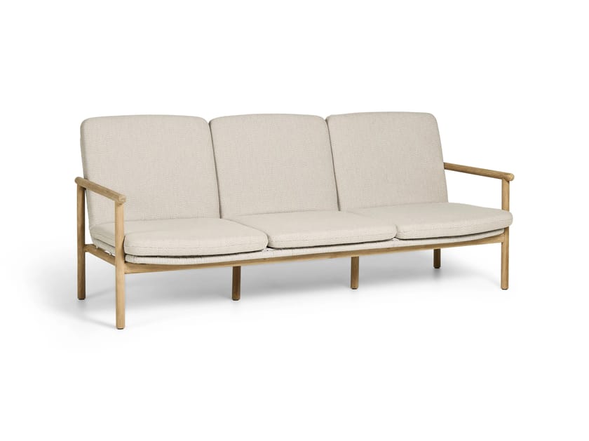 3-местный садовый диван Jati Kebon Benoa ARCH-00032176