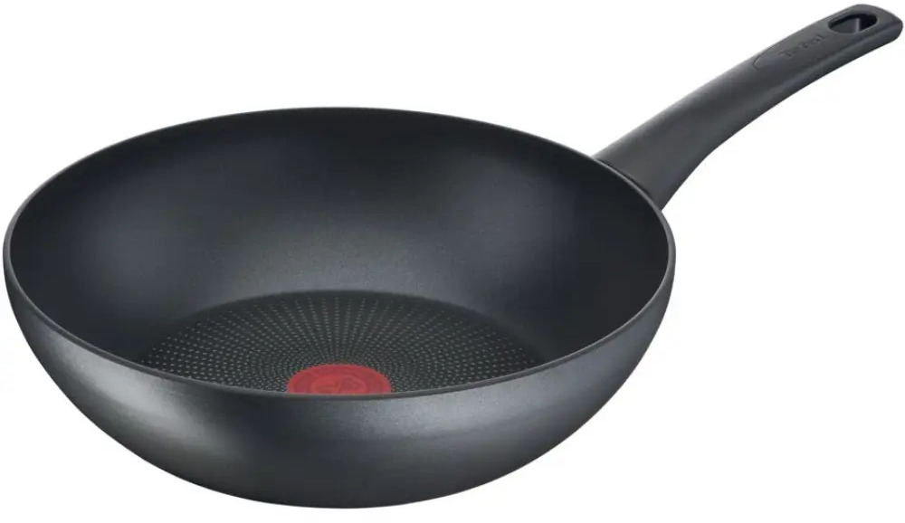 91280701 Вок-сковорода без крышки Tefal G2701972 28 см алюминий цвет темно-серый STLM-0879835