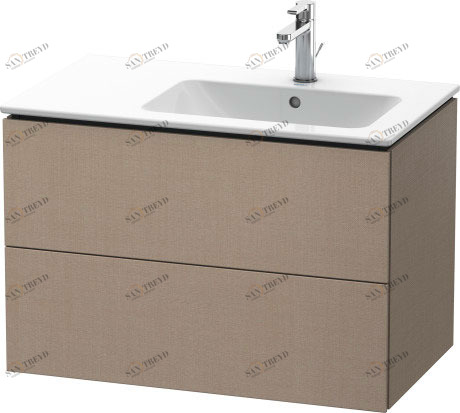 LC629207575 L-Cube Тумбочка подвесная Лен, декор Duravit