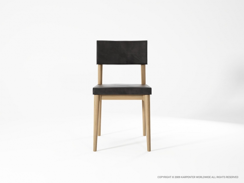 132_320 Обеденный стул с кожей Karpenter Vintage