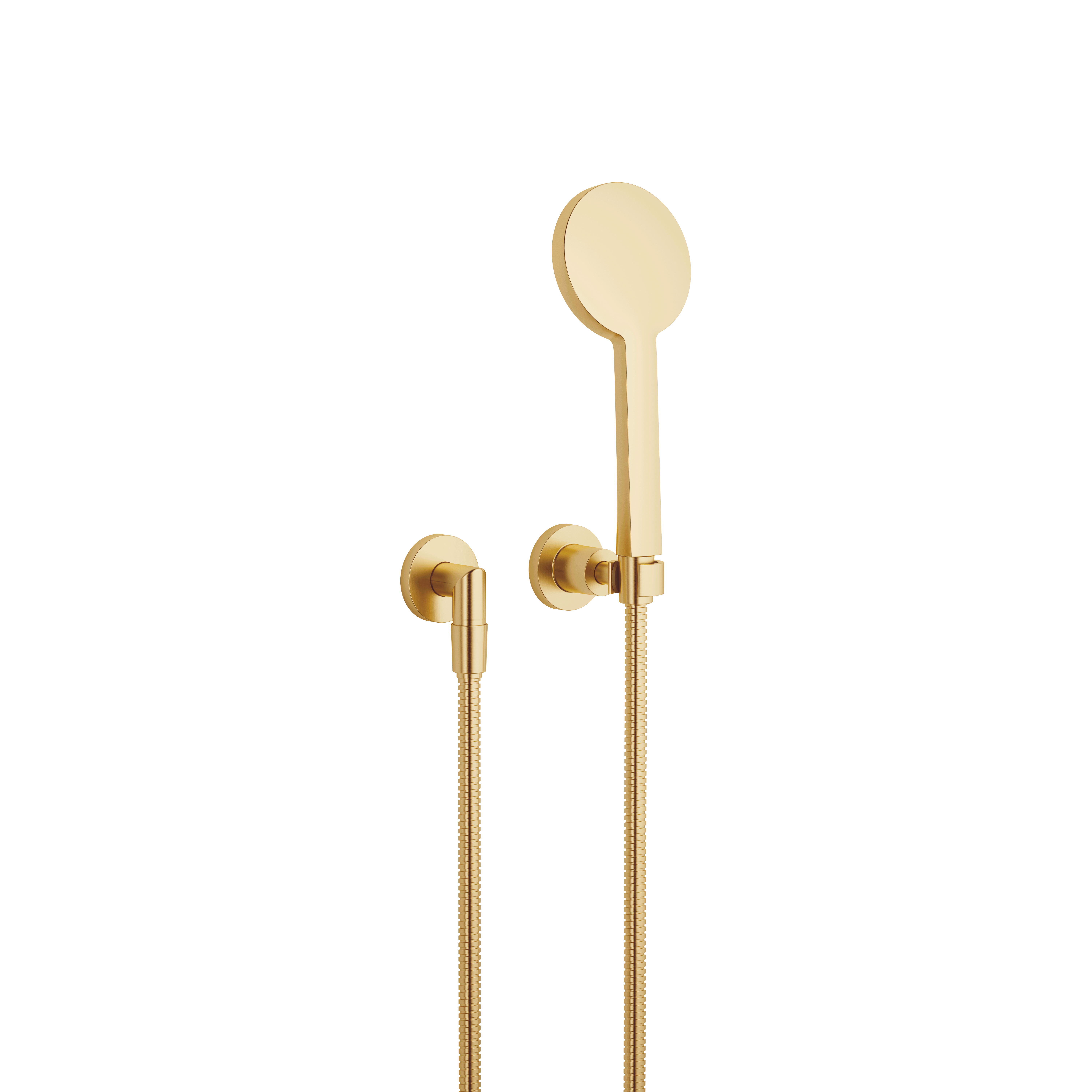 TARA Набор для ручного душа с отдельными розетками - Brushed Durabrass (23-каратное золото) DornBracht 27803892-28