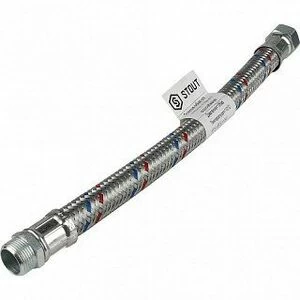 Гибкая подводка для воды НР 3/4 х ВР 3/4 STOUT - 400 мм