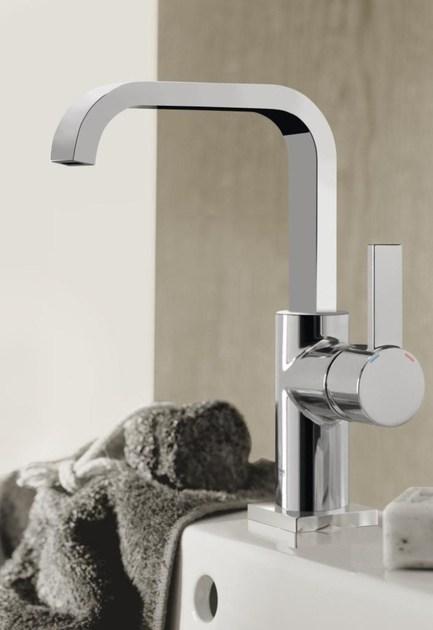 Смеситель для раковины GROHE Allure с донным клапаном, хром (32146000) - Вид №4