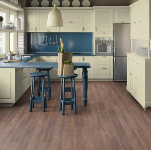 Виниловый ламинат Tarkett Lounge Buddha Дуб с брашью (Текстурированная) 914,4х152,4/101,6 мм 1000901218 - Вид №1