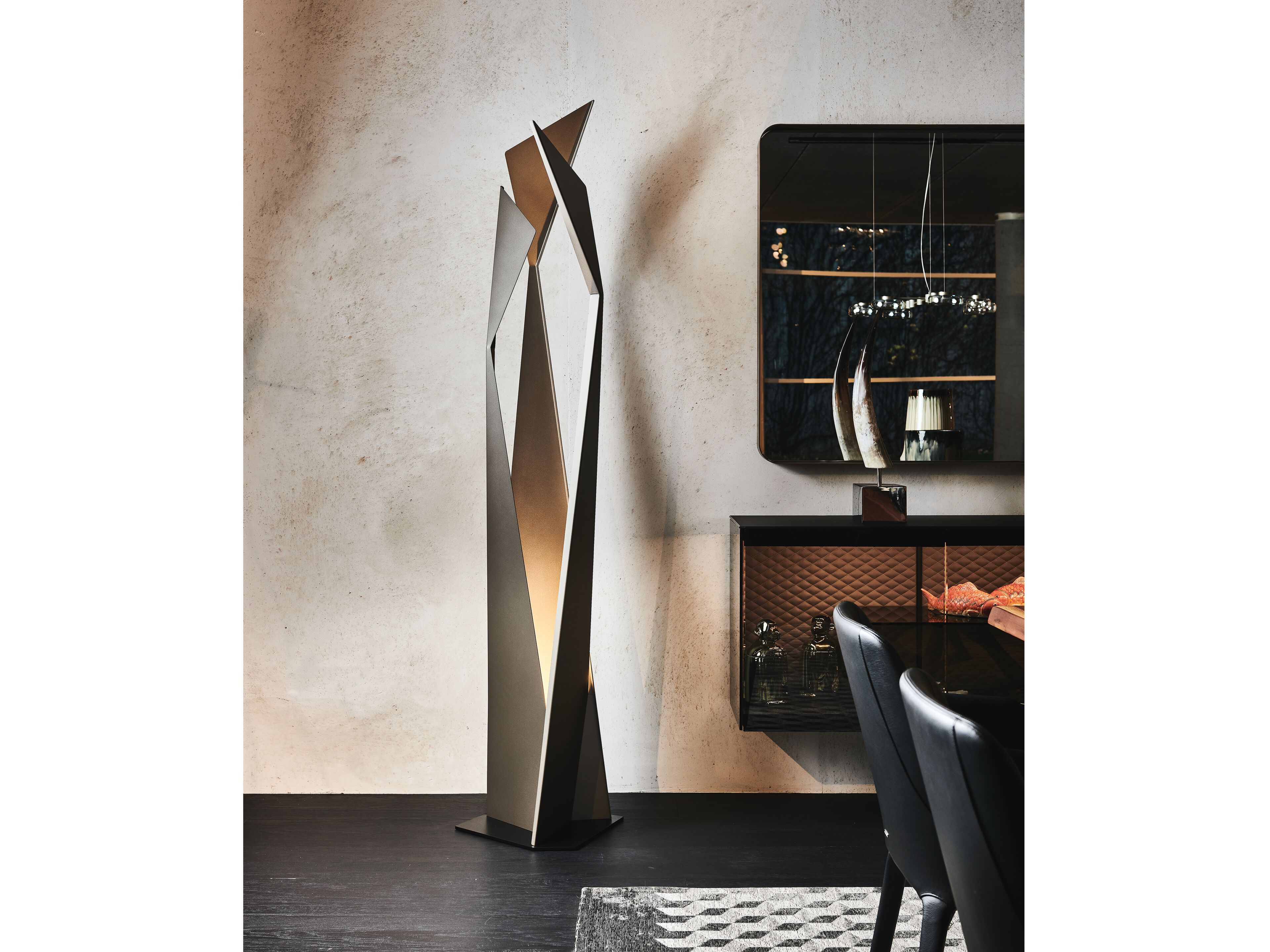 Стальной торшер Cattelan italia THRILLER ARCH-00095590