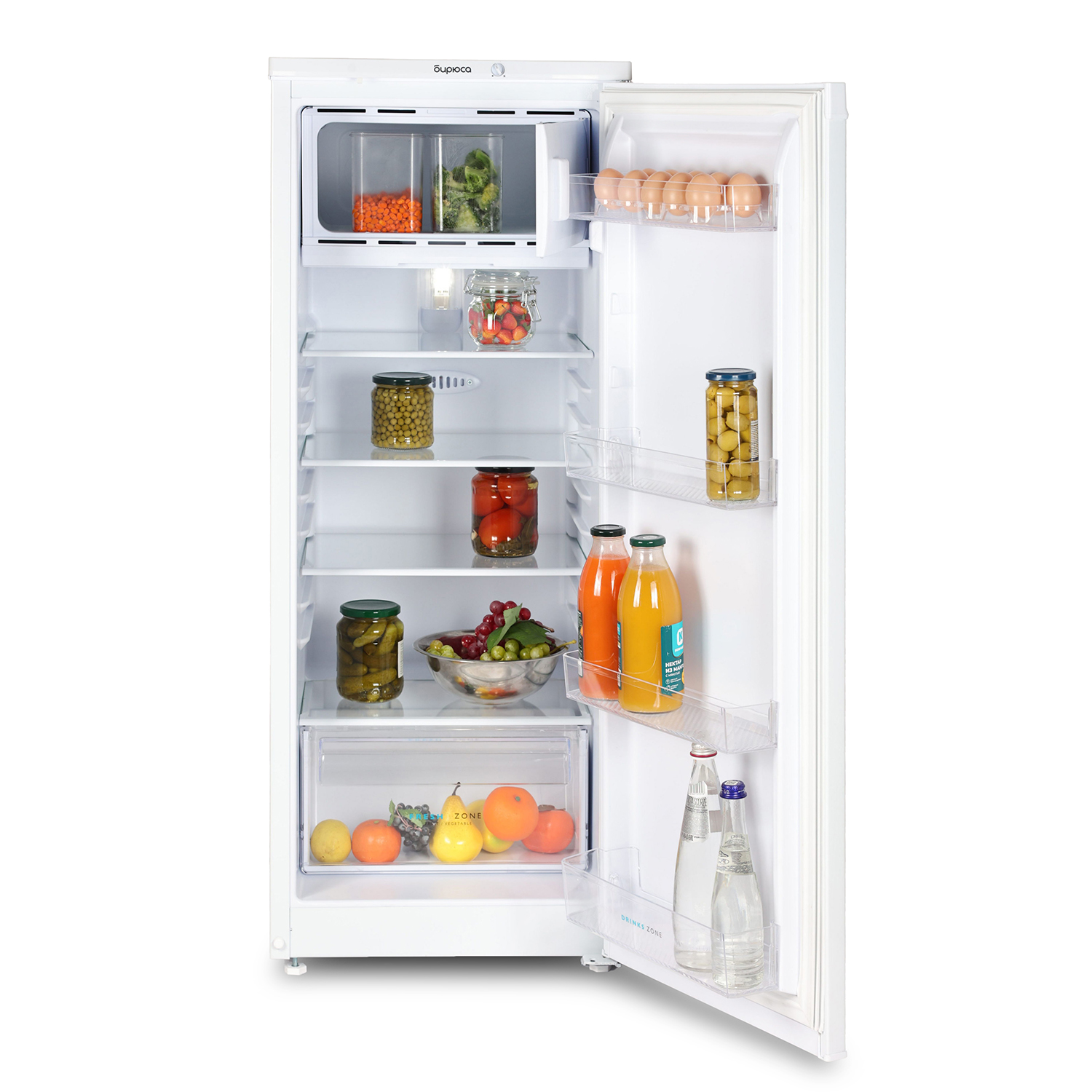 9283690 Холодильник компактный   БИРЮСА 410 белый STDN-0098820 - Вид №2