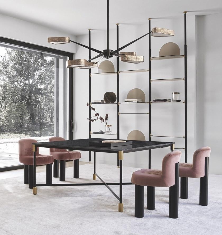 arflex Квадратный мраморный стол Match sun-id-1423621 - Вид №4