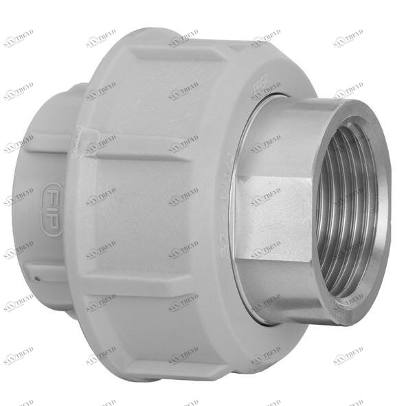 SANIT 765030106 Адаптер соединение, PP на латуни, цилиндрическая трубка с внутренней резьбой для Heizelemenmuffenschweißen 