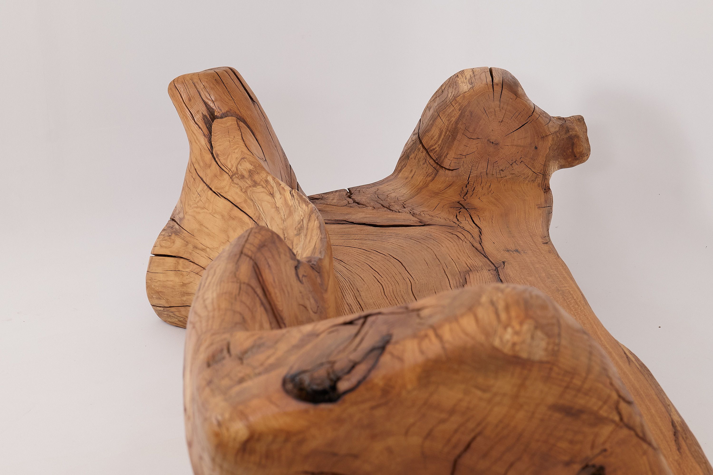 Дубовая скамья Logniture XXL SCULPTURAL BENCH ARCH-00035235 - Вид №13