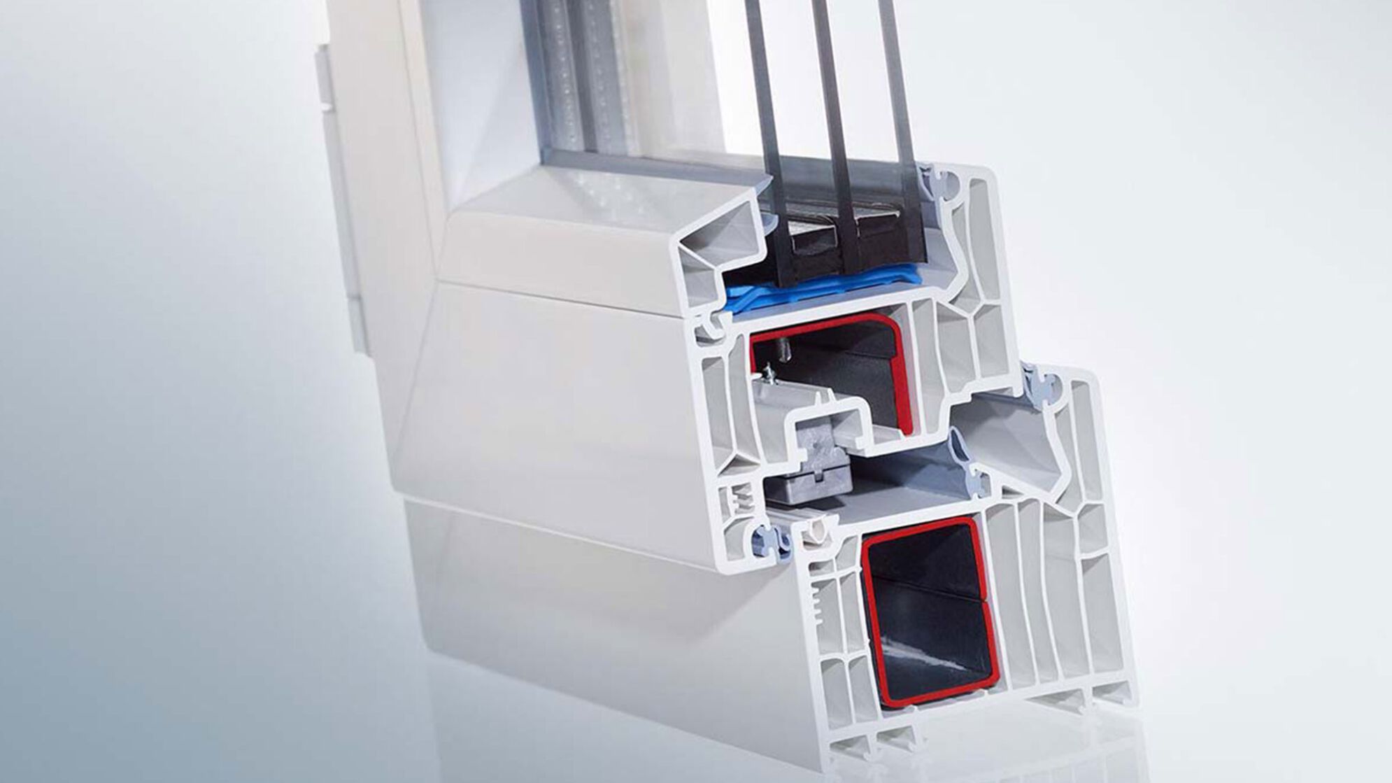 ПВХ створки окна Veka SOFTLINE 82 ARCH-00149520 - Вид №6