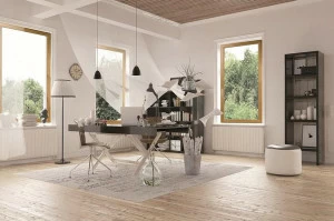 PROFILATI Минимальное окно из алюминия и дерева с термическим разделением Eku perfektion®