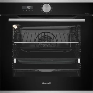 91248019 Электрический встраиваемый духовой шкаф Brandt BOP7537LX 59.2x59.6x54.4 см цвет черный металлик STLM-1348945