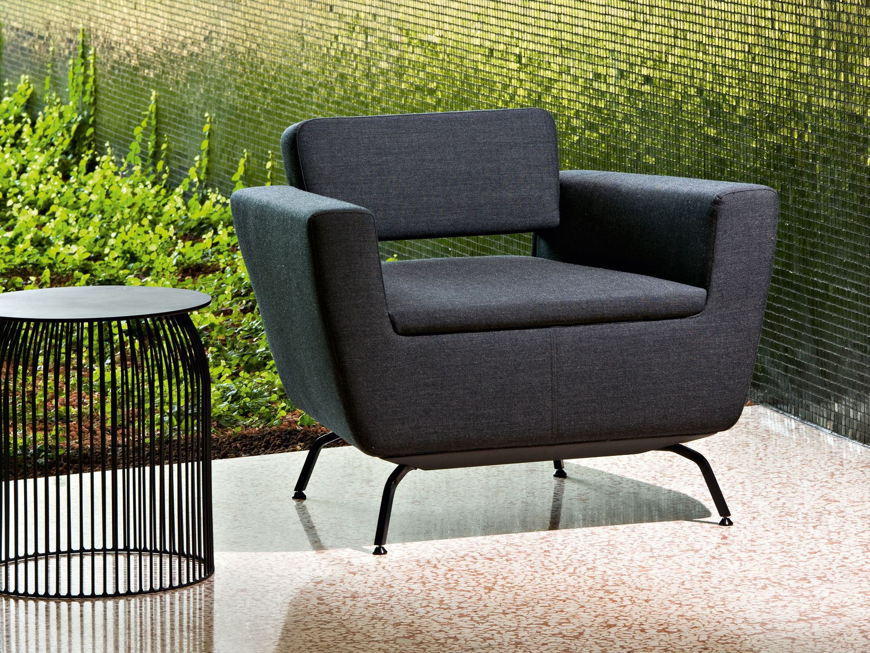 Тканевое кресло с подлокотниками La Cividina Serie_50 ARCH-00121860 - Вид №4