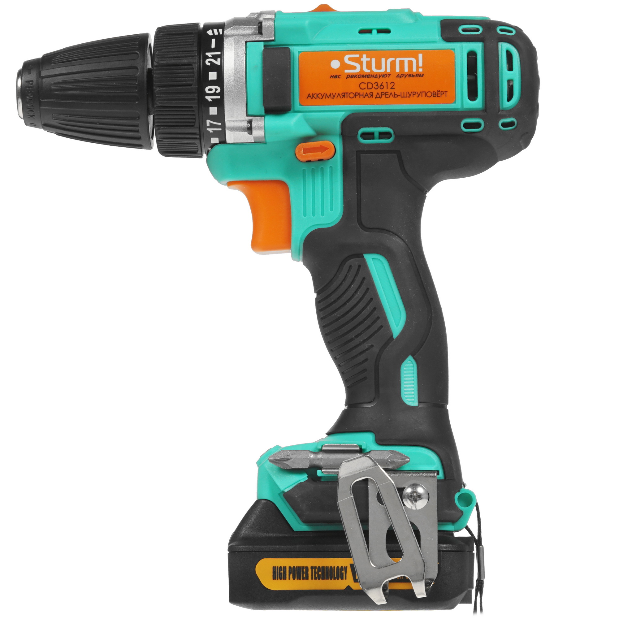 Дрель-шуруповерт Sturm! CD3612 5308972 STDN-0124700