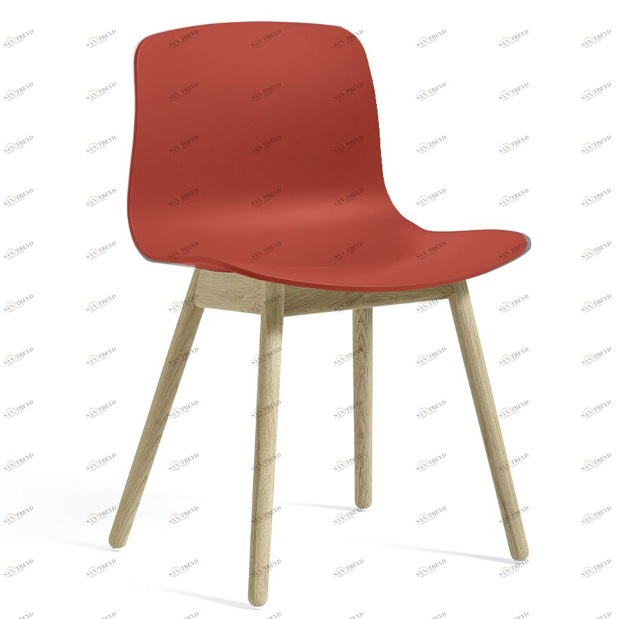 Стул AAC12, красный со светлыми ножками Hay 931903