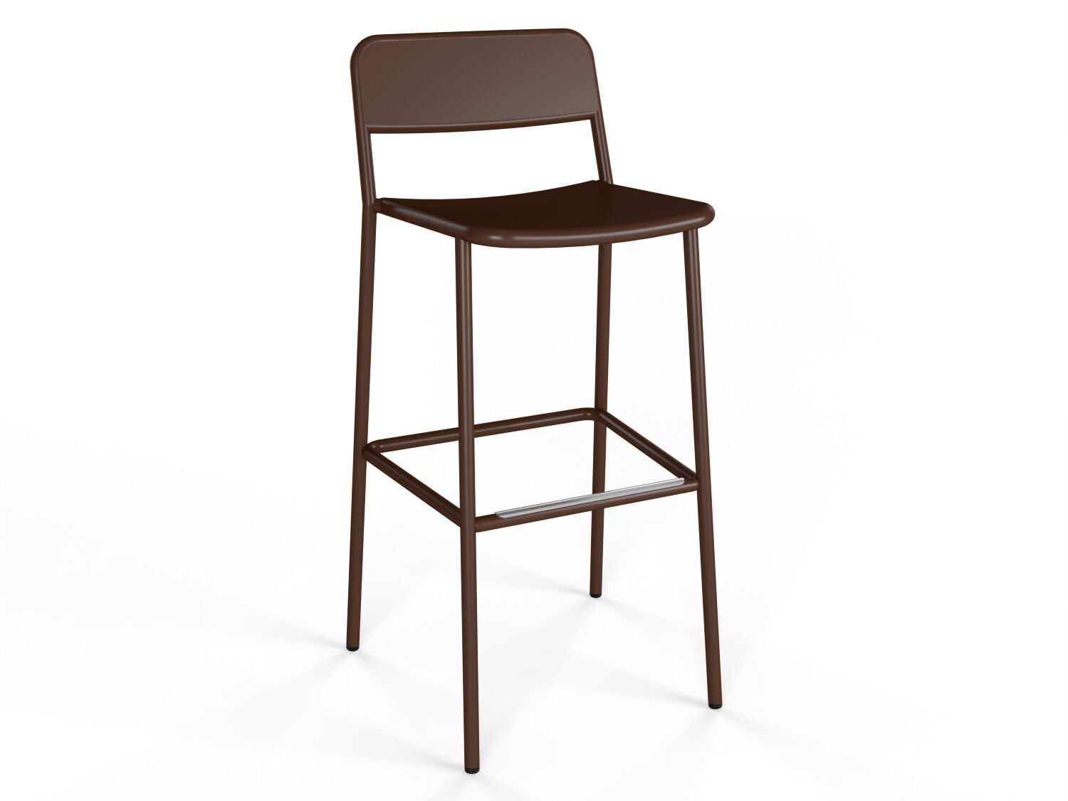 Высокий алюминиевый садовый стул со спинкой YAAZ Edi ARCH-00006383 - Вид №2