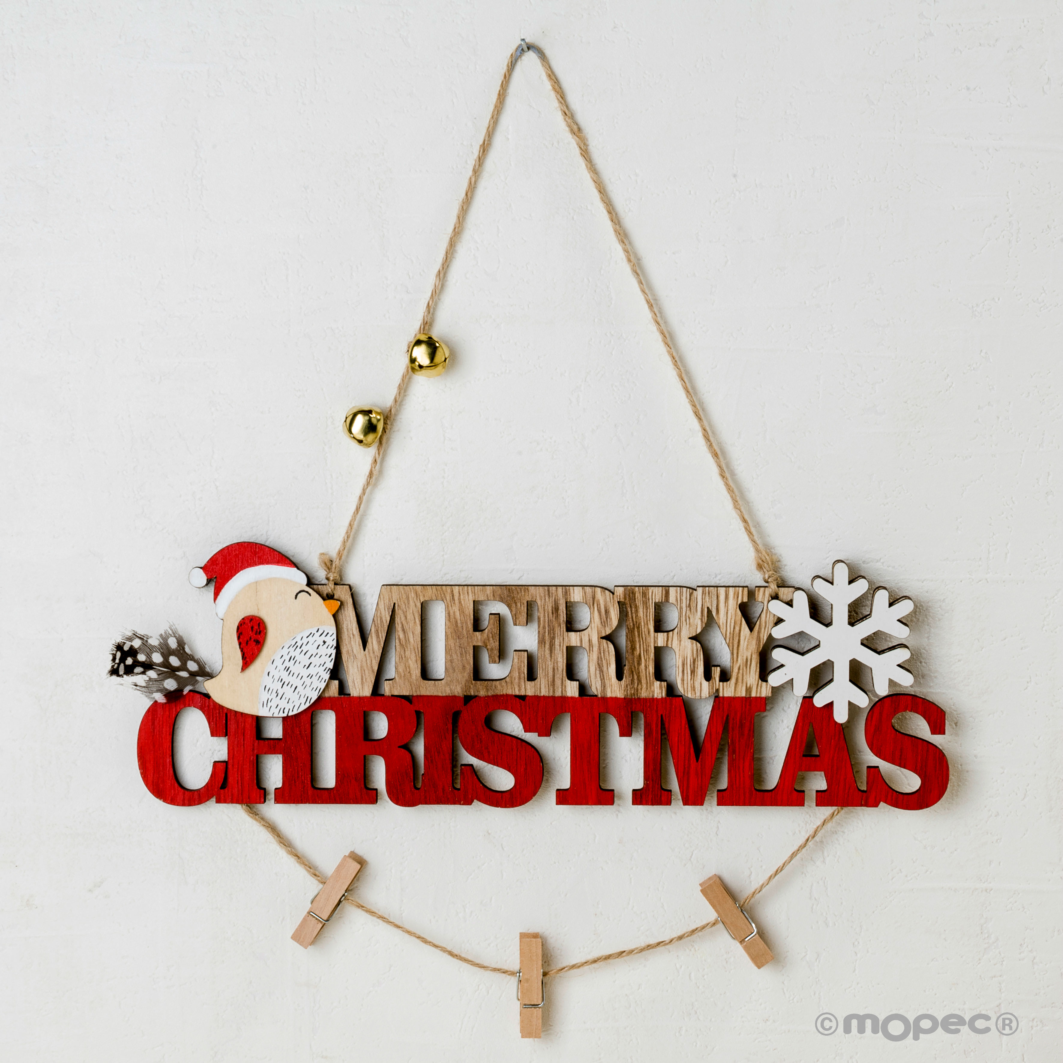 NW201 Рождественские деревянные фоторамки Dekoraniaevents Navidad  - Вид №1