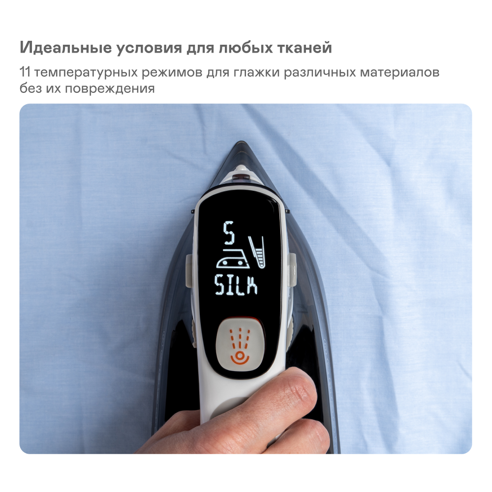 9205711 Утюг GARLYN GT-220 белый STDN-0080412 - Вид №9