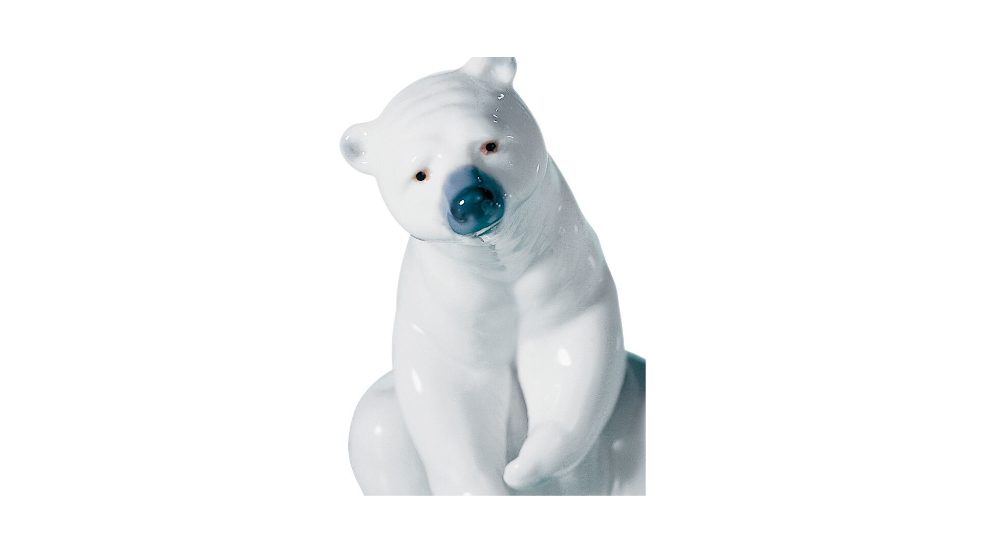 10668953 LLADRO Фигурка Lladro "Белый медведь II" 8x12см Фарфор Lladró  - Вид №1