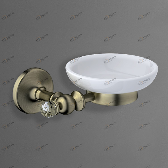 Мыльница подвесная ART&MAX ANTIC CRYSTAL AM-E-2699ASJ-Br 
