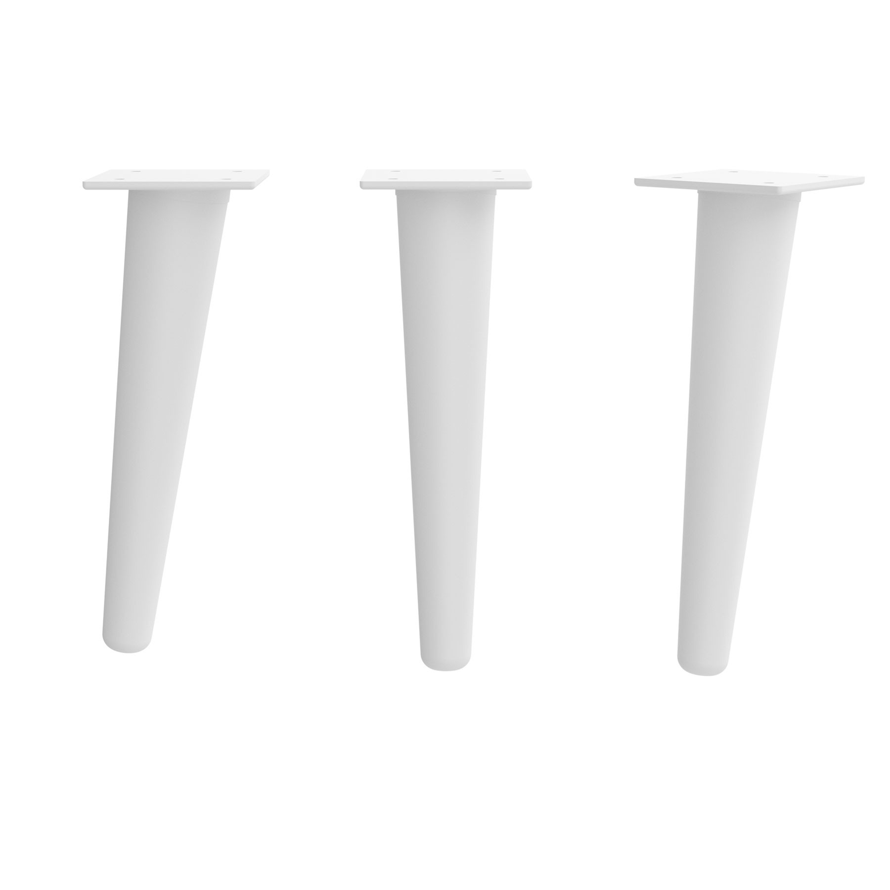 84141 SALGAR Комплект из 2 ножек DANNA WHITE Высота 230 мм 