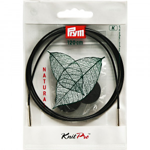 223984 Спицы PRYM Леска съемная пластик 120 см с компл. принадлежностей для круговых спиц PRYM Natural