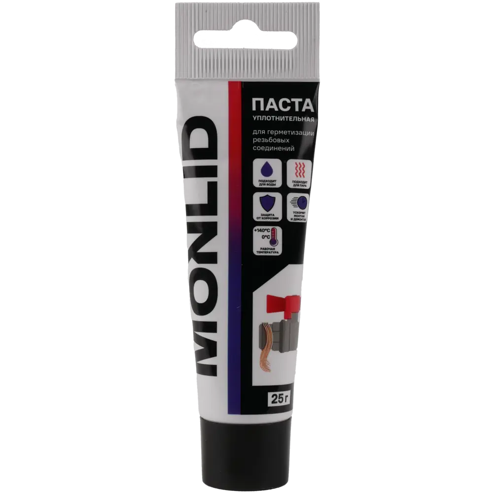 Паста уплотнительная MONLID для воды и пара 25 г STLM-2148481