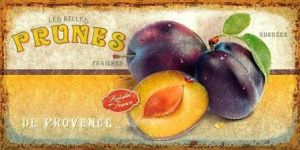 Tiffin слива 777.12 деколь 10х20