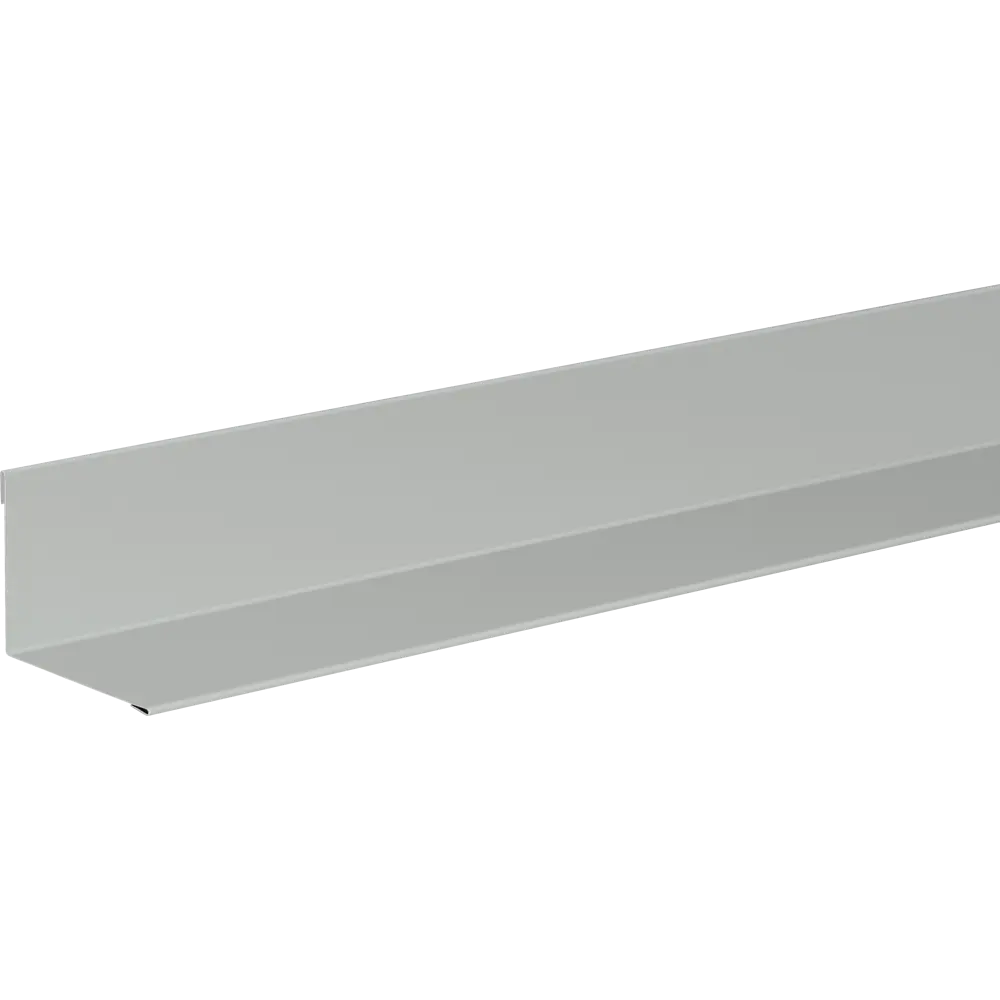 Планка для внутренних углов 50x50 мм 2 м 0.4 мм RAL 9003 белый Santreyd STLM-2143699