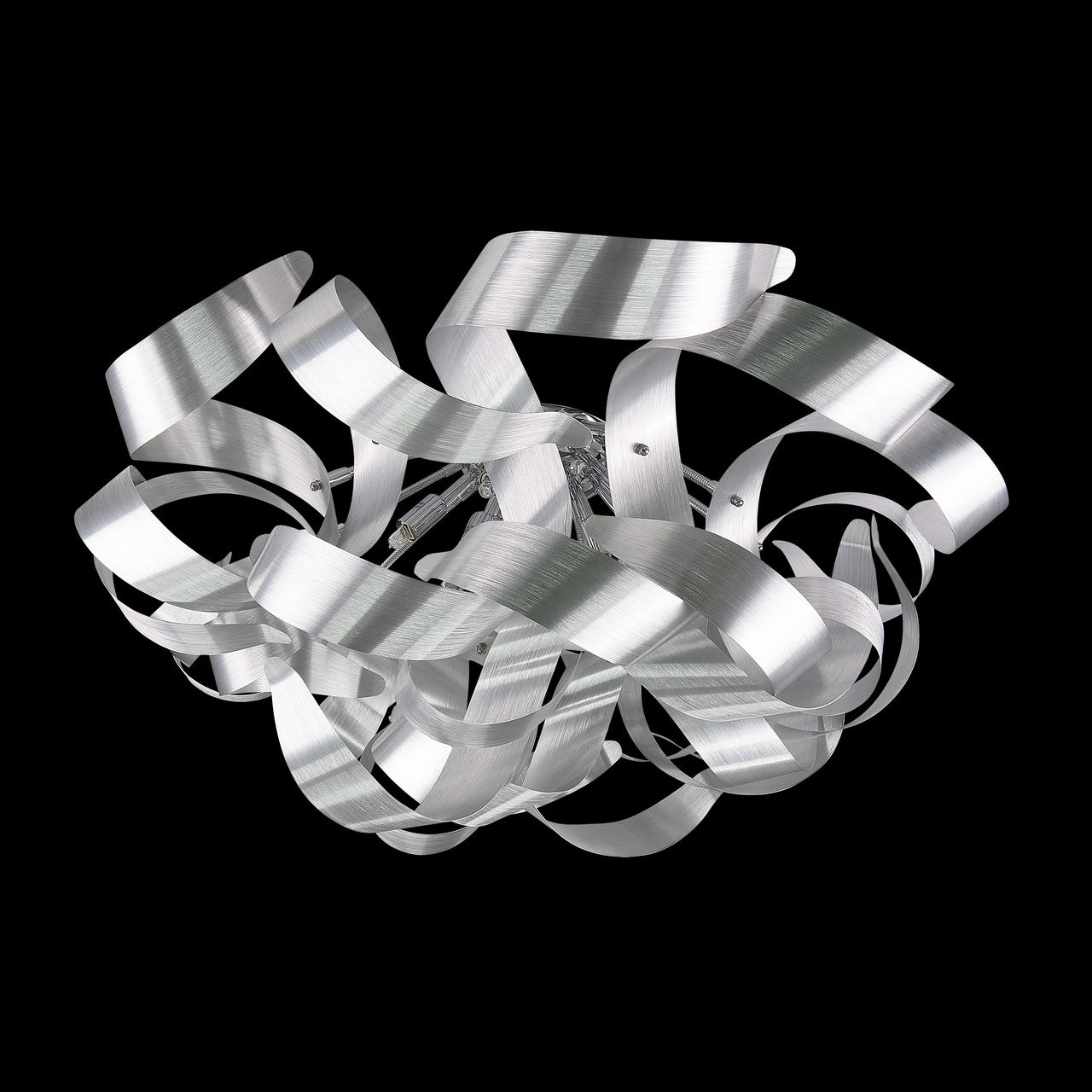 Потолочная люстра Lightstar Turbio 754099 LIGHTSTAR ДИЗАЙНЕРСКИЕ, TURBIO 058345 Серебро  - Вид №2