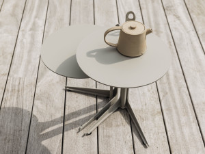 Алюминиевый журнальный столик