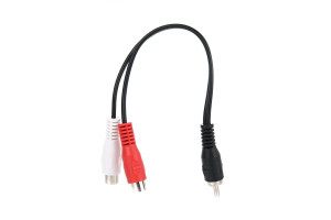 16376030 Кабель-разветвитель , 1RCA M - 2RCA F TAV4954-0.2M Telecom