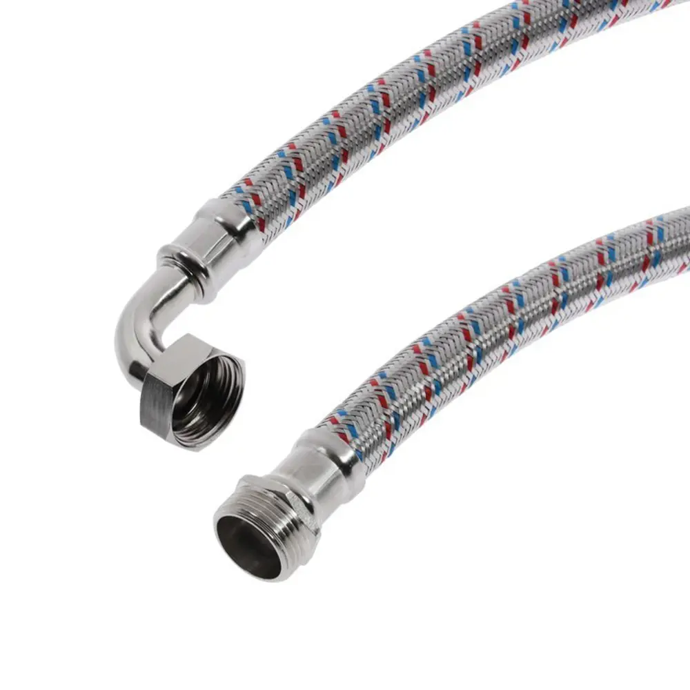 Гибкая подводка угловая 1х800 мм BELAMOS STLM-2152689 - Вид №1