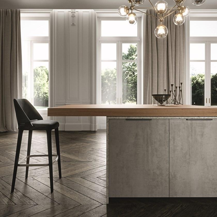 Aster Cucine Деревянная кухня с островом Brera academy sun-id-1409229 - Вид №9