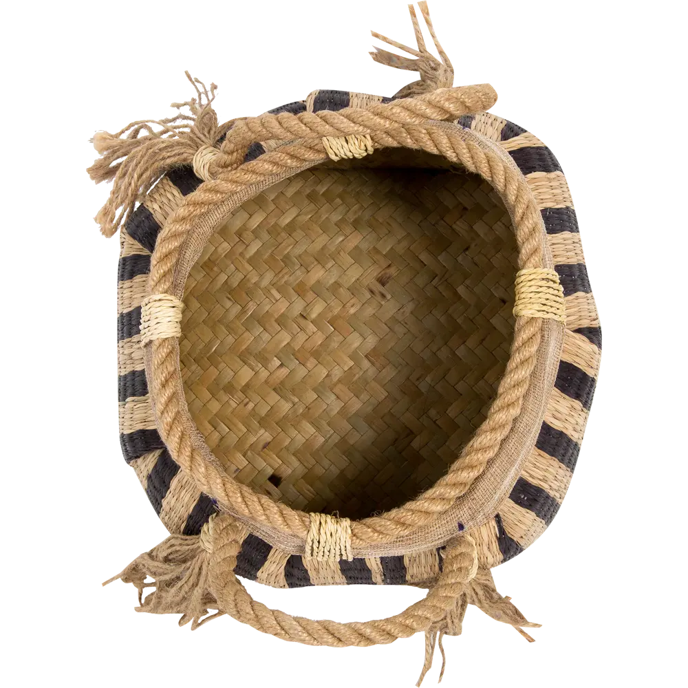 Корзина мягкая Kub HAP8547 21x21x15 см 4.3 л пальмовое волокно STORIDEA STLM-2125362 - Вид №2