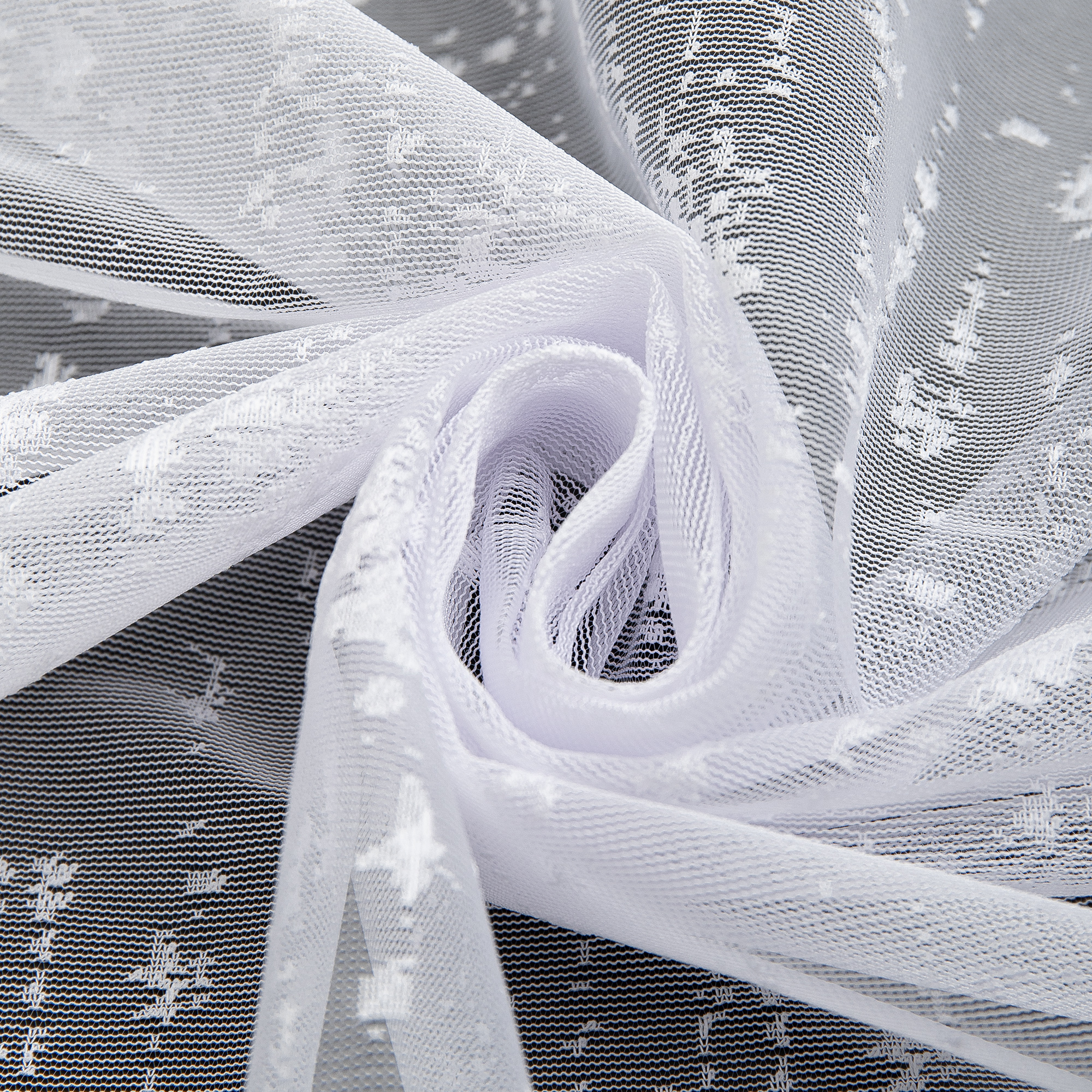 Тюль жаккардовый 'Снежок' белый 250 см 85486194 TEX REPUBLIC STLM-0063100 - Вид №6