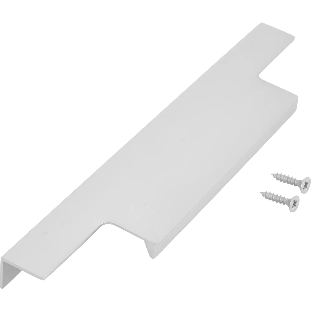 Мебельная ручка-профиль хром 128 мм Jet STLM-2031040 - Вид №2