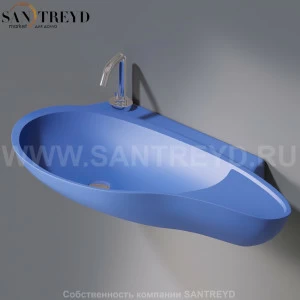 L500T0R1V4.140 Подвесная раковина настенная овальная A. e T. Italia SPOT