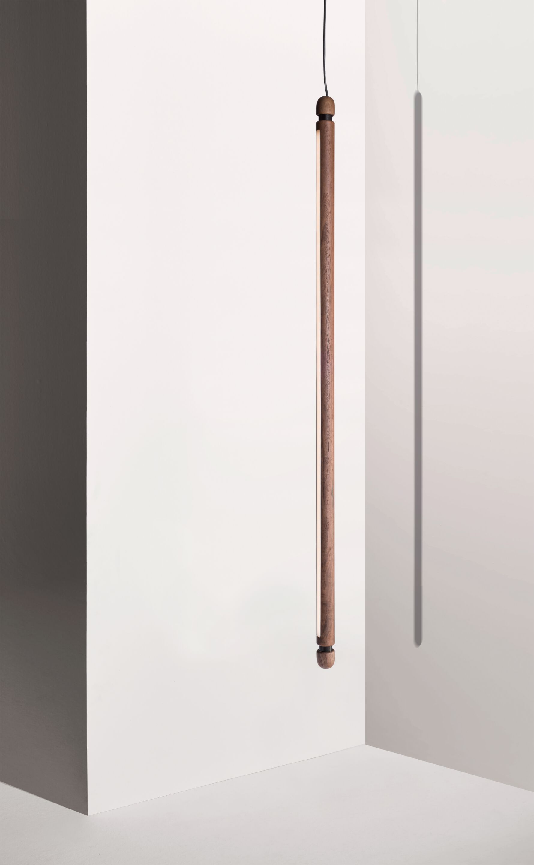 Светодиодный подвесной светильник из орехового дерева NOMON Linea ARCH-00017403 - Вид №1