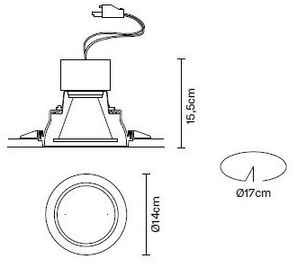 Fabbian Точечный светильник на потолок Tools sun-id-1480654 - Вид №3