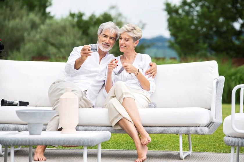 Varaschin Диван с обивкой из синтетического волокна с витой веревкой Babylon 1743 - Вид №3