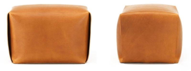 ManifestoDesign Прямоугольный кожаный пуф с обивкой sun-id-1366134 - Вид №9