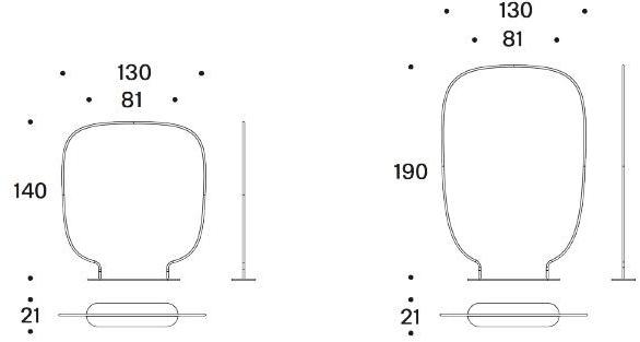 Saba Italia Разделитель ткани Shade sun-id-1361370 - Вид №4
