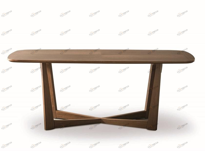 ZANETTE Прямоугольный стол из ореха sun-id-1466099